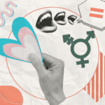 transgender worker rights hand holding a heart with equal sign